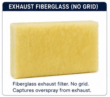 Exhaust filters (no grid)