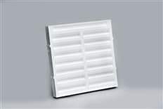 SA Series Styrobaffle three-stage baffle-type styrofoam arrestor; 2" 3-ply self-supporting (no grids needed)