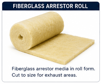 Tacky intake roll media