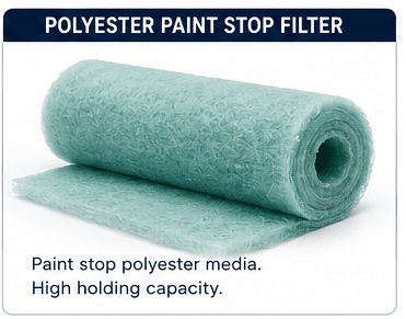 Polyester paint stopper
